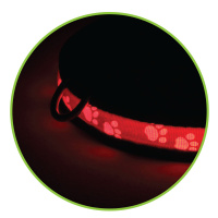 Триол Ошейник светодиодный NIGHT CITY оранжевый,