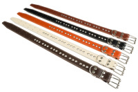 Амуниция Ошейник №45 2 слоя с металлофурнитурой ширина 45 мм., обхват шеи 54-71 см. 109