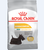 Royal Canin Mini Dermacomfort, сухой корм для собак с раздраженной и зудящей кожей, с 10 месяцев до 8 лет, [уценка] (3 кг)