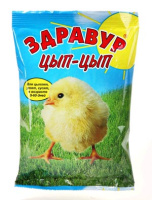 Ваше хозяйство Здравур Цып-Цып для цыплят, утят и гусят в возрасте от 5 до 60 дней