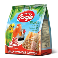 Happy Jungle для декоративных птиц 350 г. [уценка]
