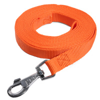 Поводок нейлоновый для собак "Эталон" Триол (S, оранжевый, 20*2000мм)