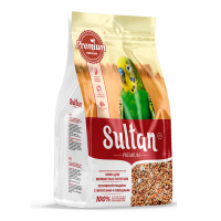 Зерно. Султан Премиум Корм д/волнистых попугаев Основной рацион. Фрукты овощи 500г