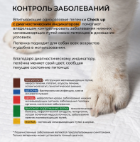 Пеленки Pet-it впитывающие с индикатором мочи, белые, 45х60, 10 шт.