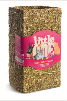 Little One Туннель большой "Вкусная лазейка". Лакомство-игрушка для кроликов, морских свинок и других видов грызунов, 480 г.