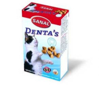 Санал д/к Хрустящие Крокеты для ухода за полостью рта + Вит.А,D,Е 75 г 1*6 157308