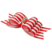 Бантик [пара] тройной объёмный, 4,5 см * 1,5 см, "Ностальжи" 18306