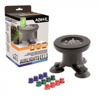 AQUAEL Аэратор AIR LIGHTS New [4диода, 3цв.насадки]