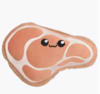 Игрушка Mr.Kranch для собак мелких и миниатюрных пород Стейк 14х9 см