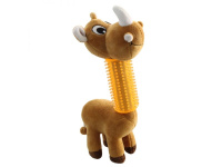 Игрушка д/собак мягкая "Носорог в броне"290мм Триол