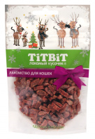 TiTBiT Рыбки с лососем для кошек [Новогодняя коллекция] 50 г