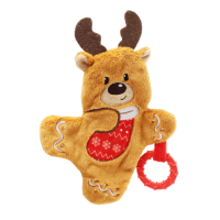 GiGwi X-mas TALES Игрушка мягкая для собак "Олень шуршащий", 245мм