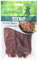 Титбит 021095 Джерки мясные из говядины Меню от Шефа 70г
