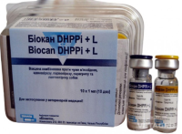 Биокан DHPPi+L вакцина от чумы,аденовироза,инф.гепатита,парвовироза,парагриппа,лептоспироза собак [уценка]