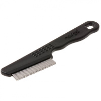 Расческа противоблош. 2-х ряд. 65 зуб. 6,7см Пет лайн