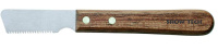SHOW TECH тримминговочный нож 3240 с деревянной ручкой для жесткой шерсти (33003)