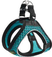 Hunter шлейка для собак Hilo Comfort сетчатый текстиль, бирюзоваяя (26-33 см)