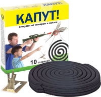 Россия Спирали от комаров и мошек КАПУТ! [10 спиралей]