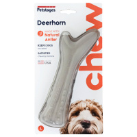 Petstages игрушка для собак Deerhorn, с оленьими рогами 20 см большая