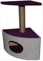 ДРУЖОК 005 Домик д/к угловой круглый