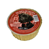 Ем без проблем паштет для щенков, говядина 125 г.