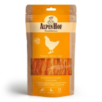 AlpenHof Лакомство Грудка куриная по-домашнему для мелких собак и щенков, 50 г.