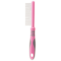 Расческа DeLIGHT ROSE c вращающимися длинными зубьями, 37 зубьев 348437EАR /12/