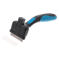 Дешеддер DeLIGHT самоочищающийся с кнопкой малый 43 зуба 62443S Пет Лайн