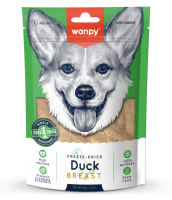 Wanpy Dog Сублимированное лакомство для собак "Утиная грудка" 40 г