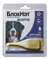 Капли БлохНэт Форте для собак против клещей и блох Астрафарм (30-40 кг, 4 мл)