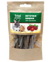 Лакомство Триол Стандарт веточки вишни д/грызунов, 40г