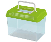 Пластиковая переноска-террариум для рыб и грызунов GEO Medium [с крышкой], 2,5 л