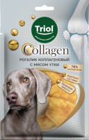 Триол Лакомство для собак «Рогалик коллагеновый с мясом утки», серия COLLAGEN (80 гр. (1 шт.))