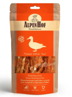 AlpenHof Лакомство Жевательные палочки с уткой для средних и крупных собак, 80 г. [уценка]