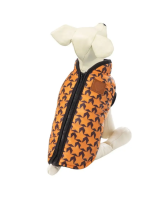 Попона утепленная с молнией на спине "Орнамент" (XXL, размер 45см)