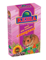 Кеша корм для хомяков с минералами 500 г.