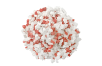 Грунт для аквариума Zoo One природный [крашеный] "Бордо+кварц" [2-5 мм], 1 кг