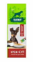 Титбит Крем-суп для собак с кусочками телятины 35 г