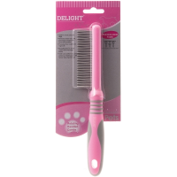 Расческа DeLIGHT ROSE с вращающимися длинными зубьями, 24 зуба