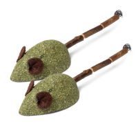 Игрушка для кошек из мататаби "Мышки", 40/100мм, серия NATURAL