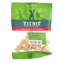 TiTBiT Кость узловая мини, для собак, 28 г. 4 см