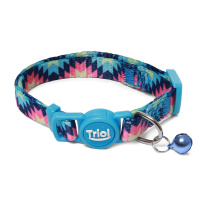 Ошейник нейлоновый для кошек "Абстракция" XS, 10*210-330мм Триол
