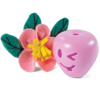 Набор игрушек для кошек "Цветочек и смайлик", 80мм; 45мм, Triol