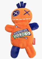 Игрушка для собак Кукла-Вуду оранжевая 17,5 см, серия MONSTER VOODOO, GiGwi