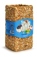 Little One Туннель средний "Вкусная лазейка". Лакомство-игрушка для морских свинок, крыс и других видов грызунов, 270г