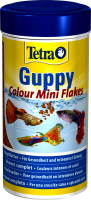 Тетра Guppy Colour корм для гуппи для улучшения окраса 250 мл
