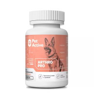 Пет Актив витаминно-минеральный комплекс Arthro Pro, для собак для суставов и хрящей 100 таб