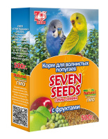 Seven Seeds Корм для волнистых попугаев с фруктами 500 г.