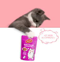 Бифф 026694 Лакомство д/кошек Хрустящие подушечки с паштетом из баранины 60г