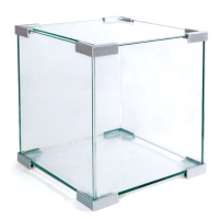 Аквариум "Crystal" , 18л, серебро, 250*250*300мм